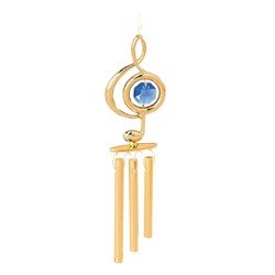 24k Gold Plated Wind Chimes