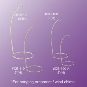 CB-100/CB-100A - Chrome Plated Ornament Stand